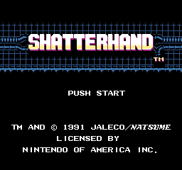 Shatterhand (USA) Title Screen